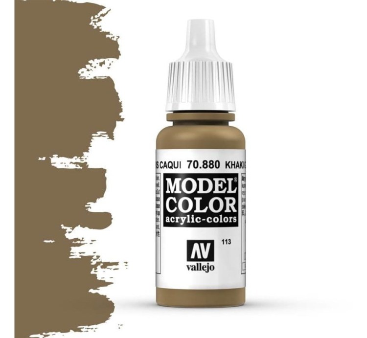 VALLEJO 70880 Model Color 134 - Khaki Grey - 18 ml