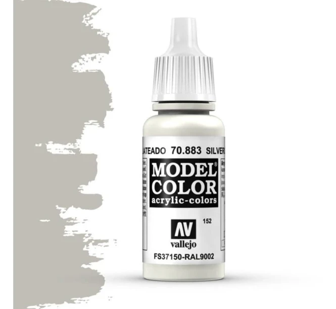 VALLEJO 70883 Model Color 166 - Silver Grey - 18 m