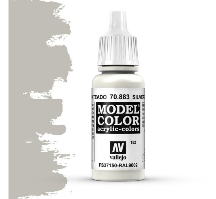 VALLEJO 70883 Model Color 166 - Silver Grey - 18 m