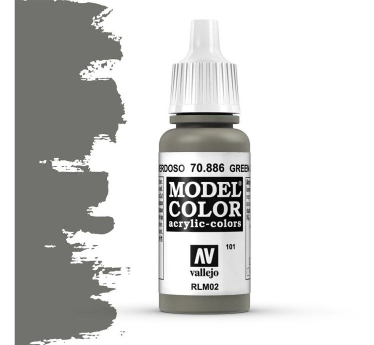 VALLEJO 70886 Model Color 098 - Green Grey - 18 ml