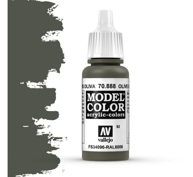 VALLEJO 70888 Model Color 107 - Olive Grey - 18 ml