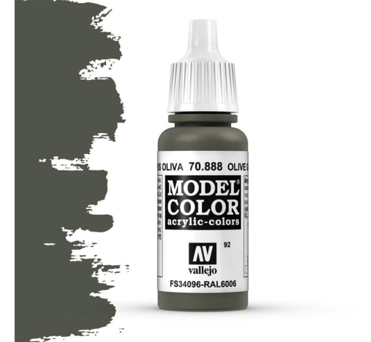 VALLEJO 70888 Model Color 107 - Olive Grey - 18 ml