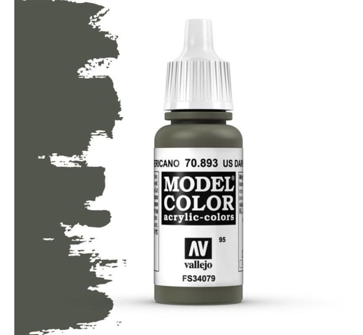 VALLEJO 70893 Model Color 105 - US Dark Green - 18