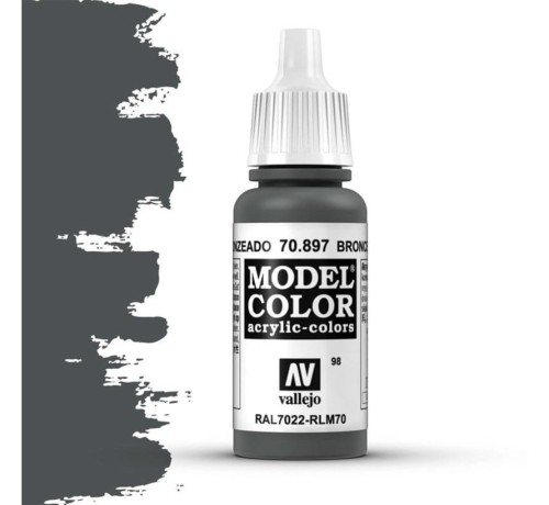VALLEJO 70897 Model Color 84 -17 ml Bronze Green