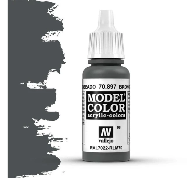 VALLEJO 70897 Model Color 84 -17 ml Bronze Green