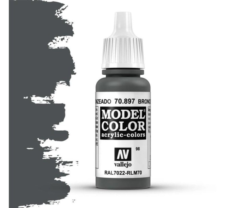 VALLEJO 70897 Model Color 84 -17 ml Bronze Green
