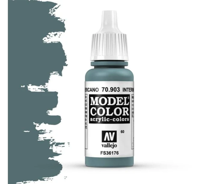 Vallejo Model Color Intermediate Blue -17ml -70903