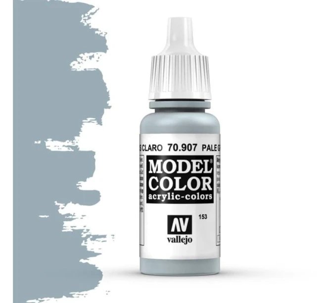 VALLEJO 70907 Model Color 168 - Pale Grey Blue - 1