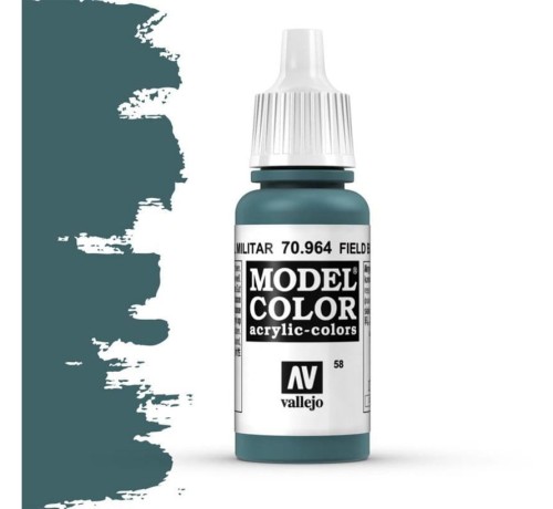 VALLEJO 70964 Model Color 173 - Field Blue - 18 ml
