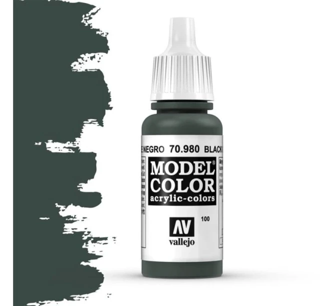 VALLEJO 70980 Model Color 080 - Black Green - 18 m