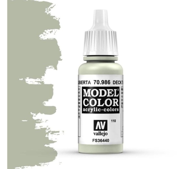 VALLEJO 70986 Model Color 110 - Deck Tan - 18 ml