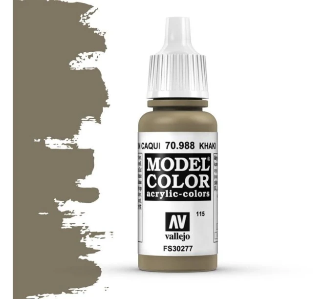 VALLEJO 70988 Model Color 114 - Khaki - 18 ml