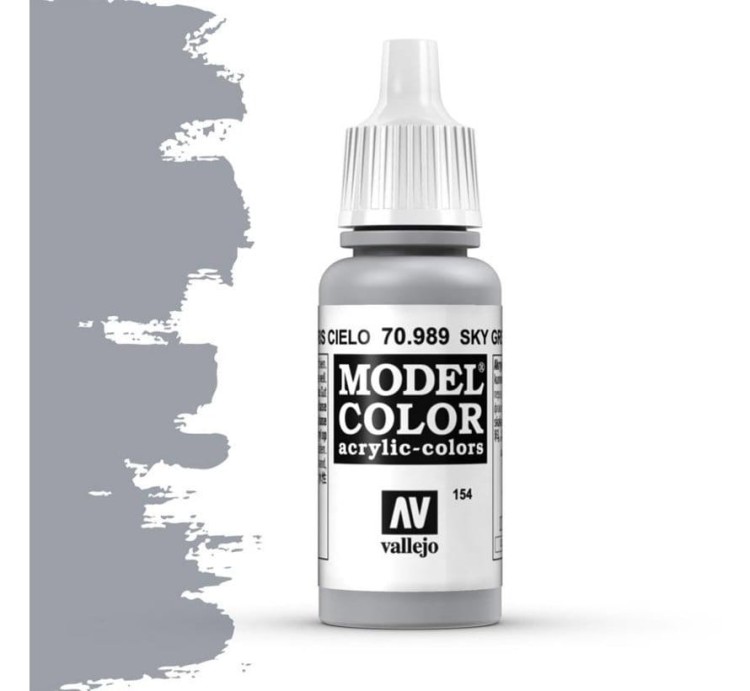VALLEJO 70989 Model Color 176 - Sky Grey - 18 ml