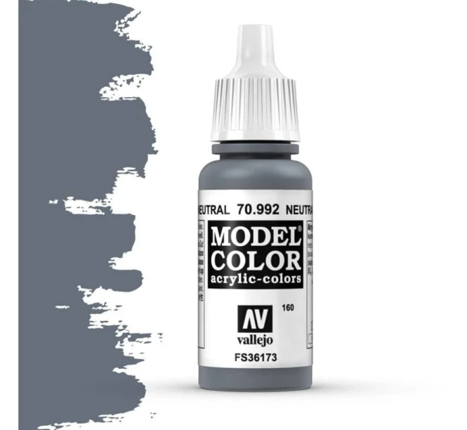 VALLEJO 70992 Model Color 179 - Neutral Grey - 18