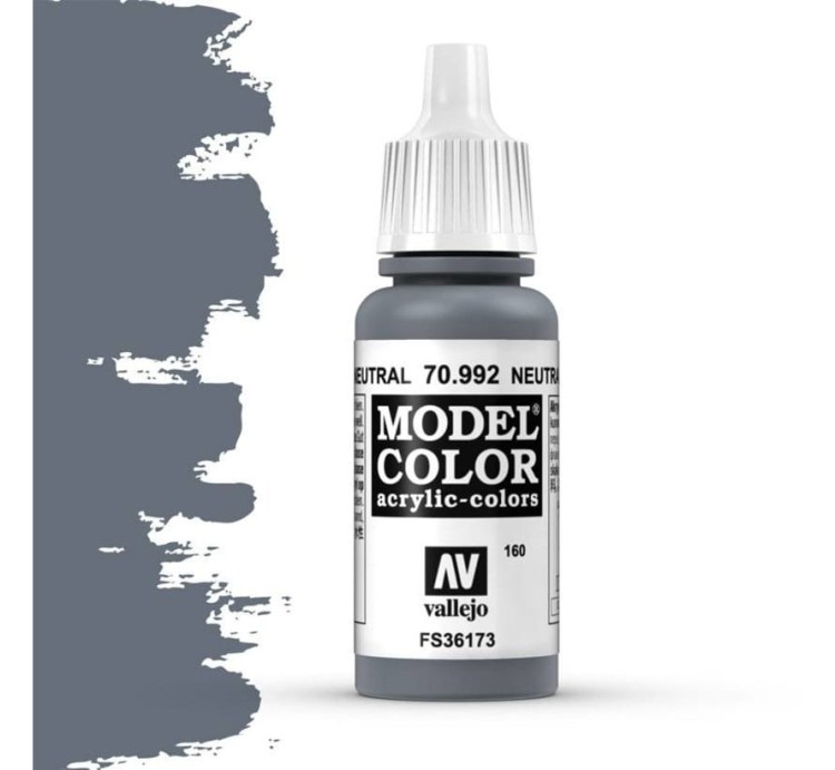 VALLEJO 70992 Model Color 179 - Neutral Grey - 18