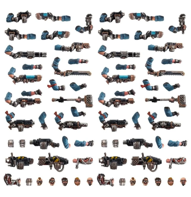 Necromunda: Orlock Weapons Upgrades