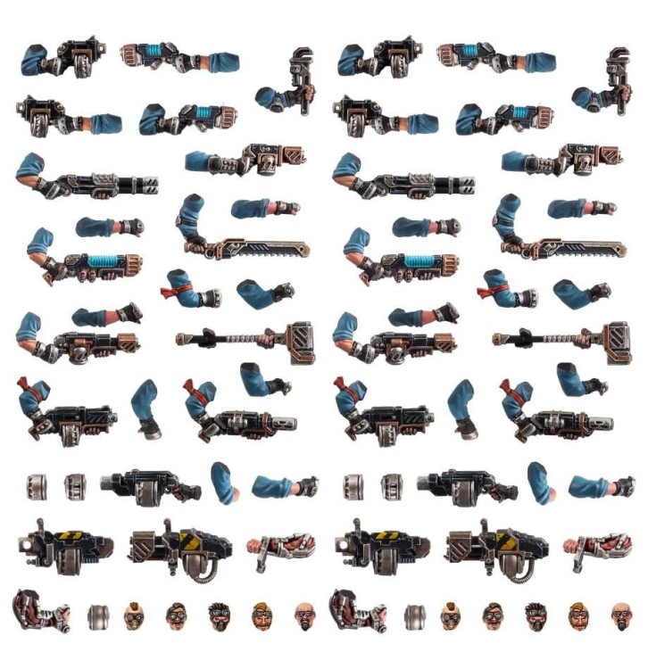 Necromunda: Orlock Weapons Upgrades