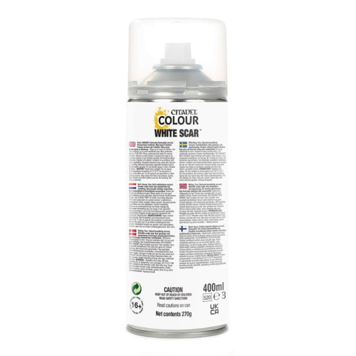 Citadel White Scar Spray Paint 400ml