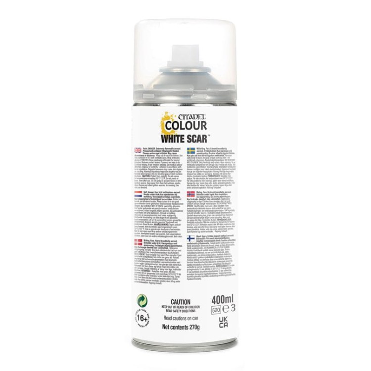 Citadel White Scar Spray Paint 400ml