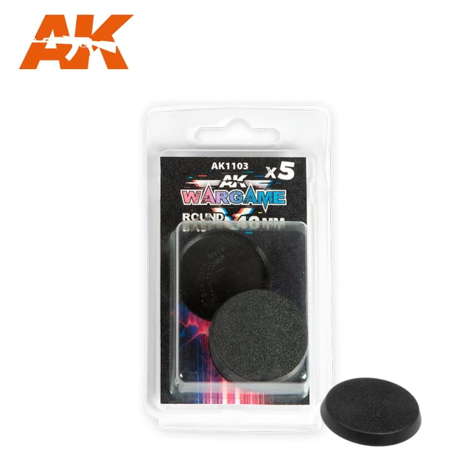 Round Base 40mm (5 Szt.)