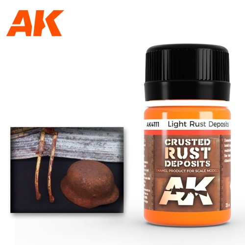 LIGHT RUST DEPOSITS