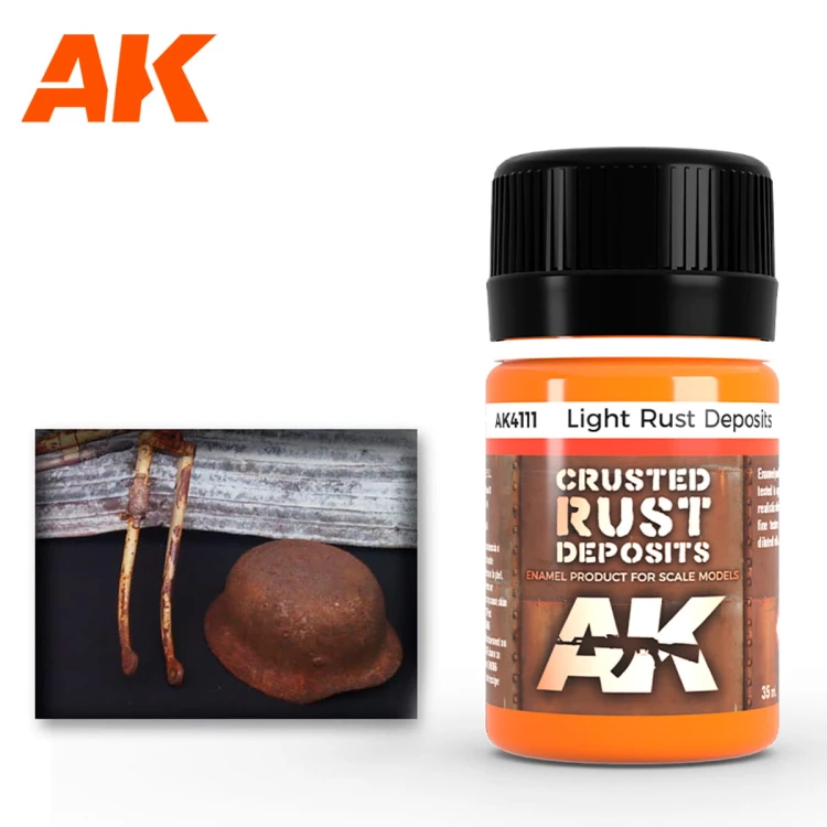 LIGHT RUST DEPOSITS