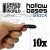 Hollow Plastic Bases - BLACK 40mm (10 podstawek)
