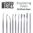 GSW 10x Sculpting Tools Narzedzia do rzeźbienia
