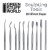 GSW 10x Sculpting Tools Narzedzia do rzeźbienia