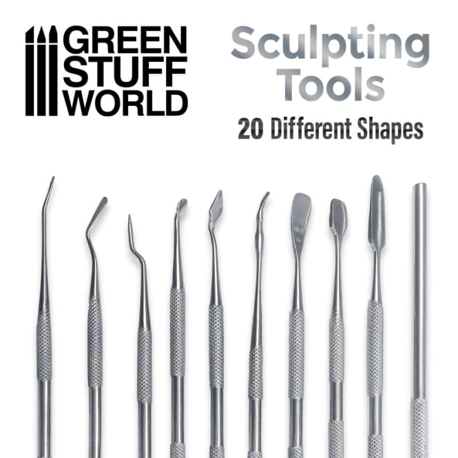 GSW 10x Sculpting Tools Narzedzia do rzeźbienia