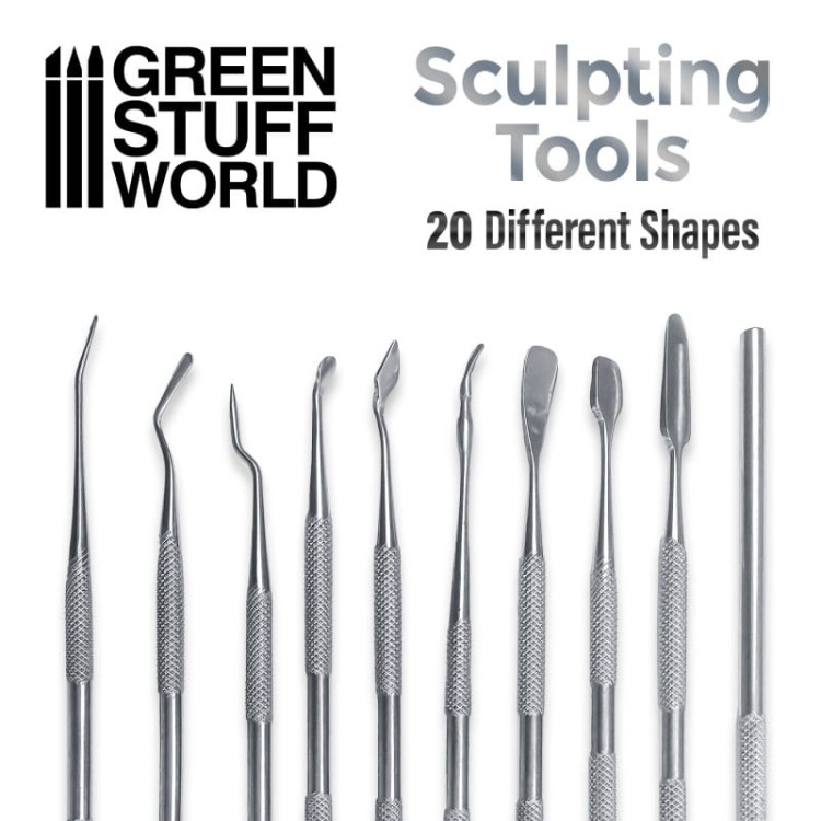 GSW 10x Sculpting Tools Narzedzia do rzeźbienia
