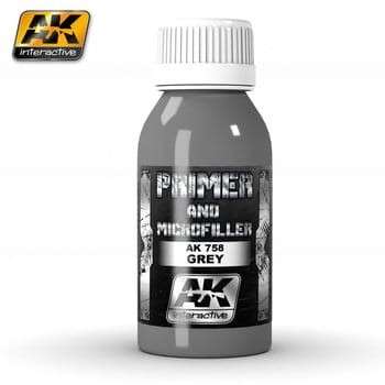 AK758 GREY PRIMER AND MICROFILLER (100ML)