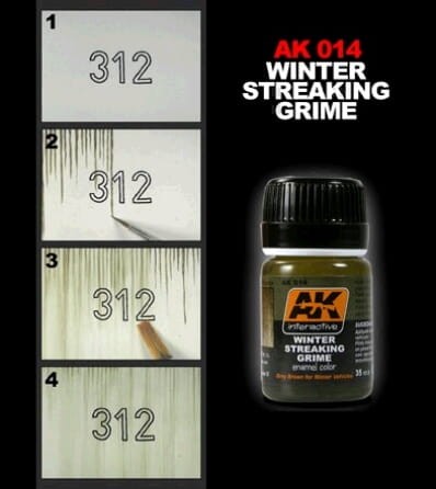 AK-Interactive AK 014 WINTER STREAKING GRIME