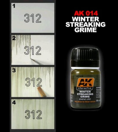 AK-Interactive AK 014 WINTER STREAKING GRIME