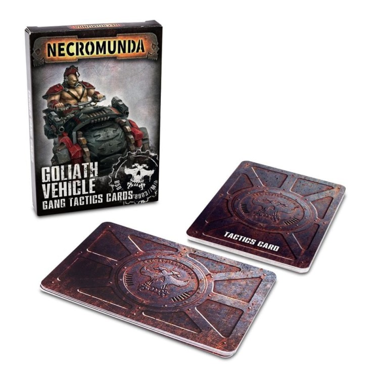 Goliath Vehicle Gang Tactics Cards