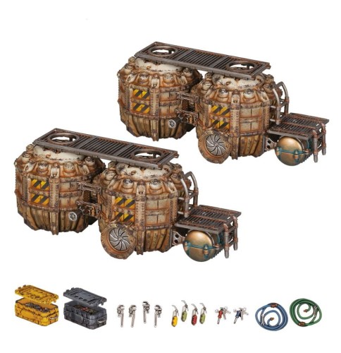 NECROMUNDA Promethium Tanks Refuelling Station