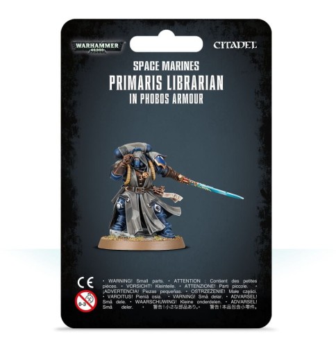 Space Marines Primaris Librarian in Phobos Armour – psionik Adeptus Astartes