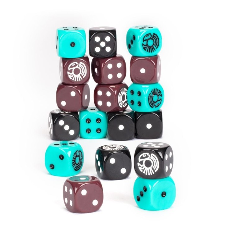 Warcry: Jade Obelisk Dice Set