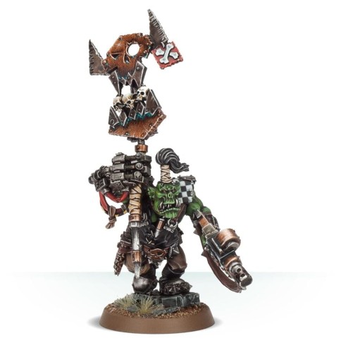 Orks Nob With Waaagh! Banner