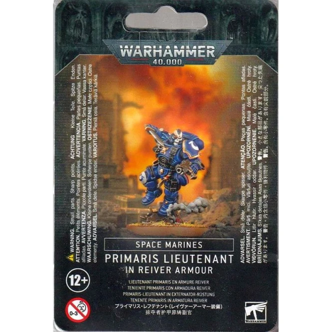 Space Marines Primaris Lieutenant In Reiver Armour