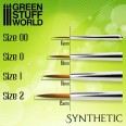 Green Series Synthetic Brush Set