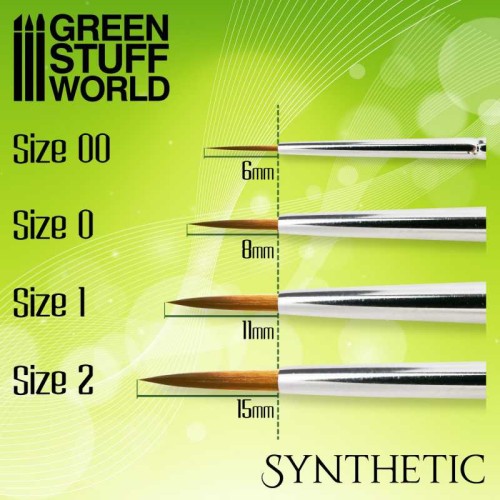 Green Series Synthetic Brush Set