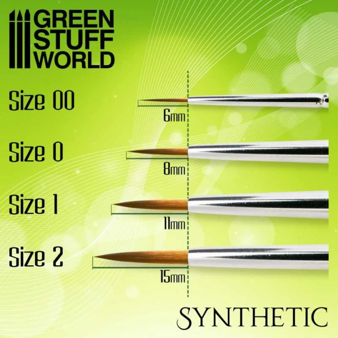 Green Series Synthetic Brush Set