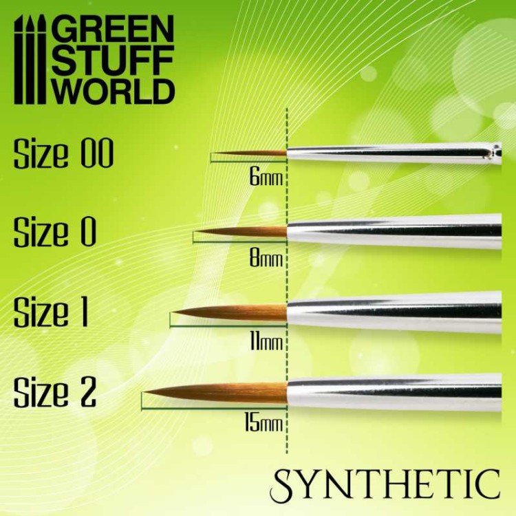 Green Series Synthetic Brush Set