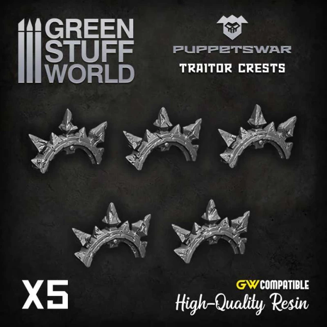 Chaos Treitor Crests Puppetswar