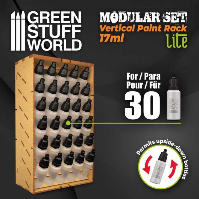 MDF Paint Organizer VERTICAL (17ml) - LITE