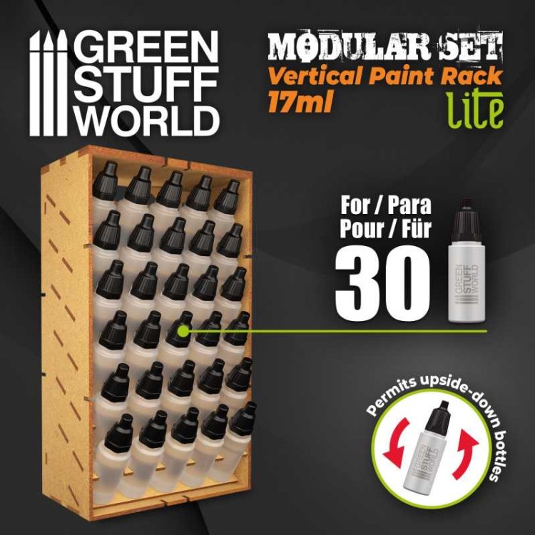 MDF Paint Organizer VERTICAL (17ml) - LITE