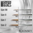 SILVER SERIES Kolinsky Brush - Size 2