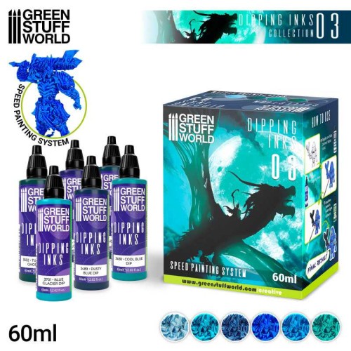 Green Stuff World Paint Set -Dipping collection 03
