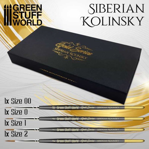 GSW Premium Brush Set - GOLD SERIES